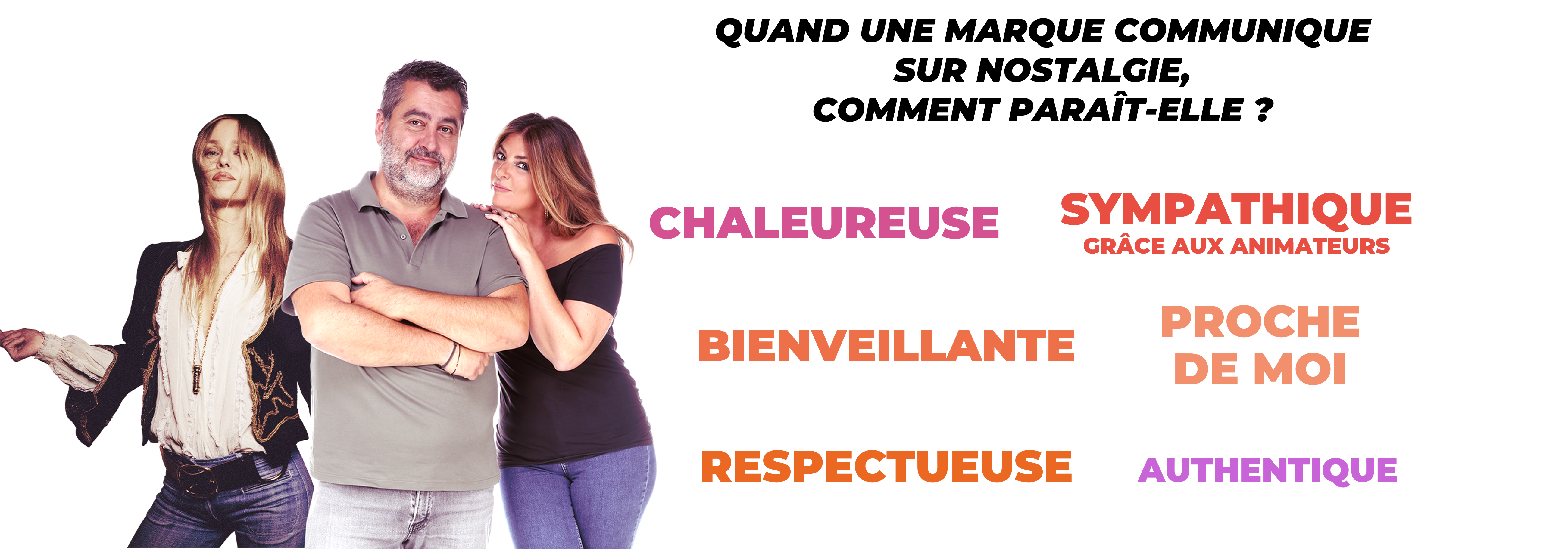 Etude Bilendi x NRJ Global "Quand une marque communique sur NOSTALGIE, comment paraît-elle ? » Etude Bilendi x NRJ Global "Quand une marque communique sur NOSTALGIE, comment paraît-elle ? »